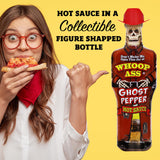 WHOOP ASS Cowboy Premium Ghost Pepper Hot Sauce - Try if you dare! - Perfect Gourmet Gift for the Hot Sauce Fan