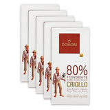Domori - Criollo Blend Chocolate Bundles (80%, 5 Pack)