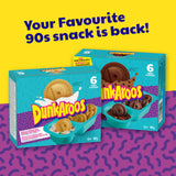 Betty Crocker DunkAroos, Vanilla Cookies with Rainbow Sprinkle Frosting, 6 x 28g/1 oz
