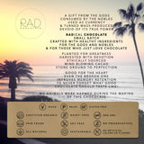 Rad Chocolate Vegan Milk Chocolate Coconut Sugar | 3 Pack | Certified Organic | Gluten & Soy Free Chocolate | Paleo Friendly