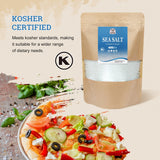 52USA Sea Salt, 2lb - 32oz (1 Pack), Coarse Grain, Salt Grinder Refill, Perfect Coarse Sea Salt For Cooking, All Natural Sea Salt
