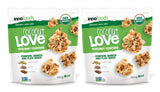 InnoFoods Coconut Love Coconut Clusters with Pumpkin, Quinoa, & Flax Seeds 6oz (2pk) - Gluten-Free, Vegan Snacks - Organic Granola Bites - Grain-Free