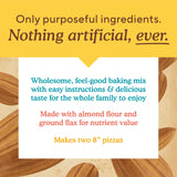 Simple Mills Pizza Dough Baking Mix, 9.8 Ounce Boxes
