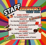 Staff Emergency Treat Pack (Set of 50) Employee Appreciation Goody Bags Gifts