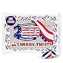 Atkinson's Cherry Twists, 250th Anniversary Hard Candy, Individually Wrapped, 1 lb Bag