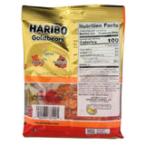 Haribo Goldbears Fall Edition - Pack of 3 Bags (4 oz Each) - Red, Orange & Yellow Gummy Bears - Autumn Seasonal Candy - Fruity Chewy Treats for Fall