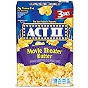 ACT II Movie Theater Butter Microwave Popcorn, 3-Count 2.75-oz. Bags