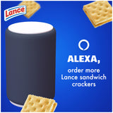 Lance Sandwich Crackers, Captain's Grilled Cheese Wafers, 8 Ct Box
