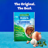 Hidden Valley Original Ranch Seasoning, Dressing and Recipe Mix, 1 Ounce Each, 4 Count (Package May Vary)