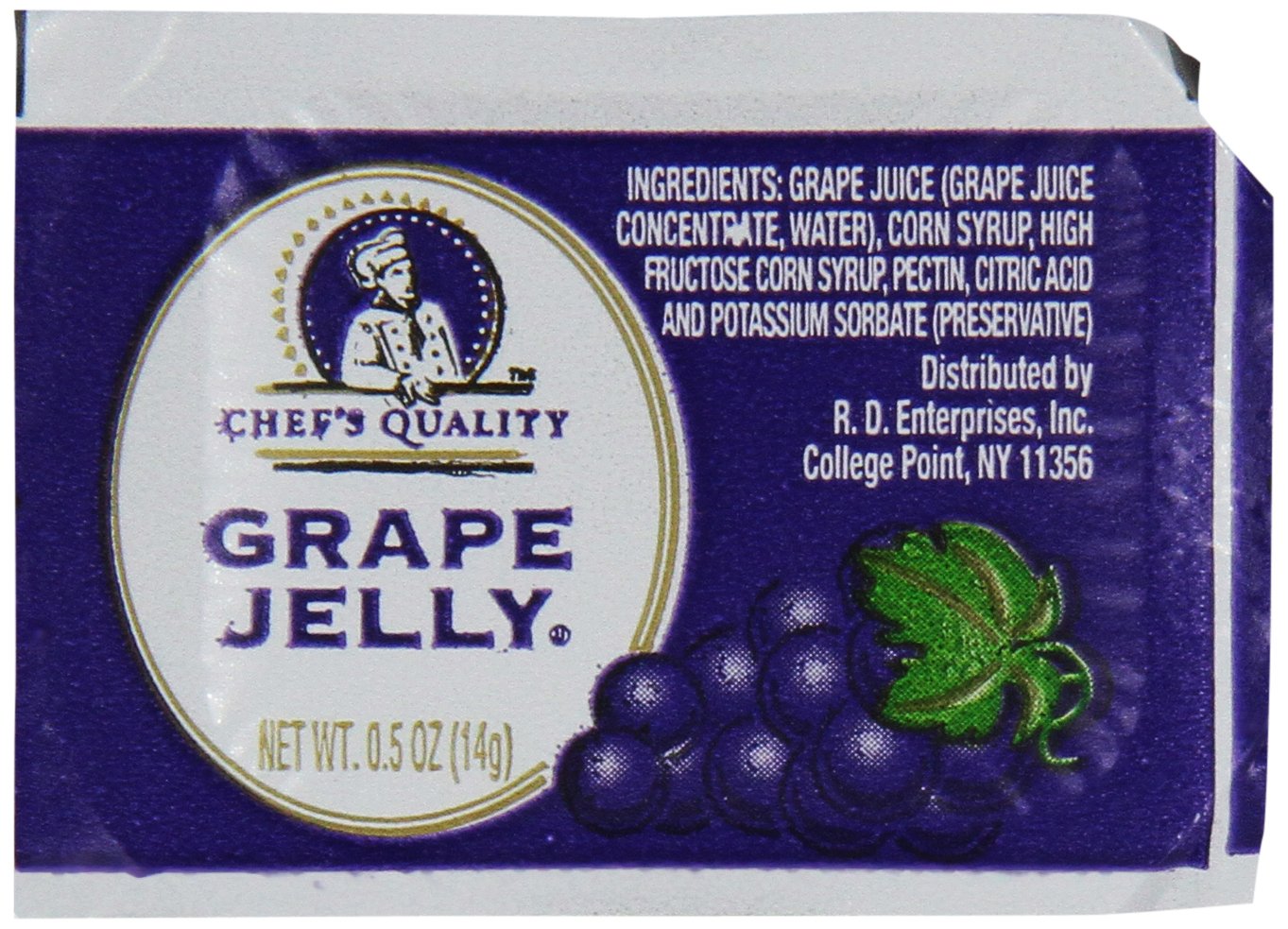 Chef's Quality Grape Jelly Cup, 6.25 Pound