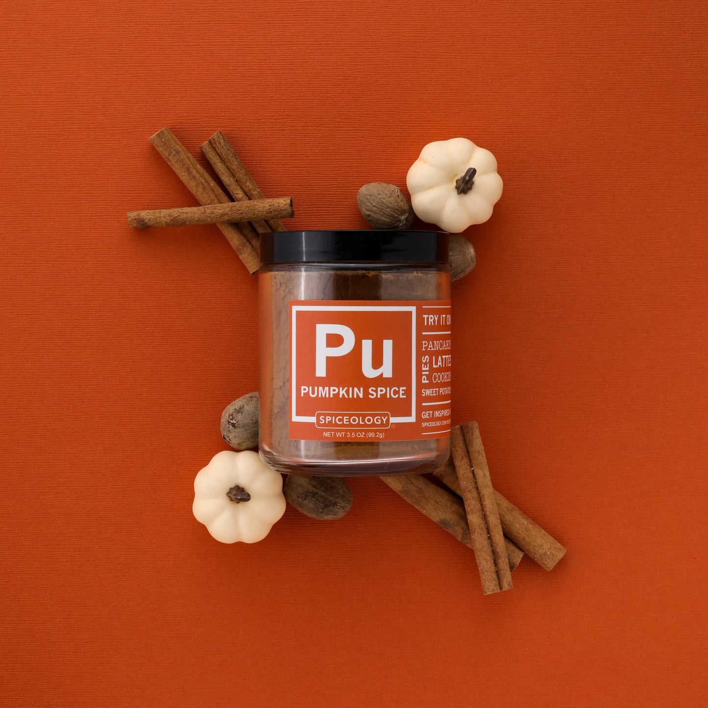 Spiceology- Pumpkin Spice - Pumpkin Pie Spice Blend - Fall Seasoning Containing Ground Cinnamon, Nutmeg, Ginger, Cloves and Allspice - Use On