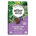 Alter Eco |Classic Dark Chocolate Truffles | Pure Dark Cocoa, Fair Trade, Organic, Non-GMO, Gluten Free (10 Count (Pack of 1))