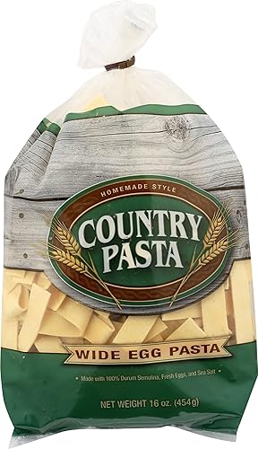 Country Pasta, Egg Noodles Wide, 16 Ounce