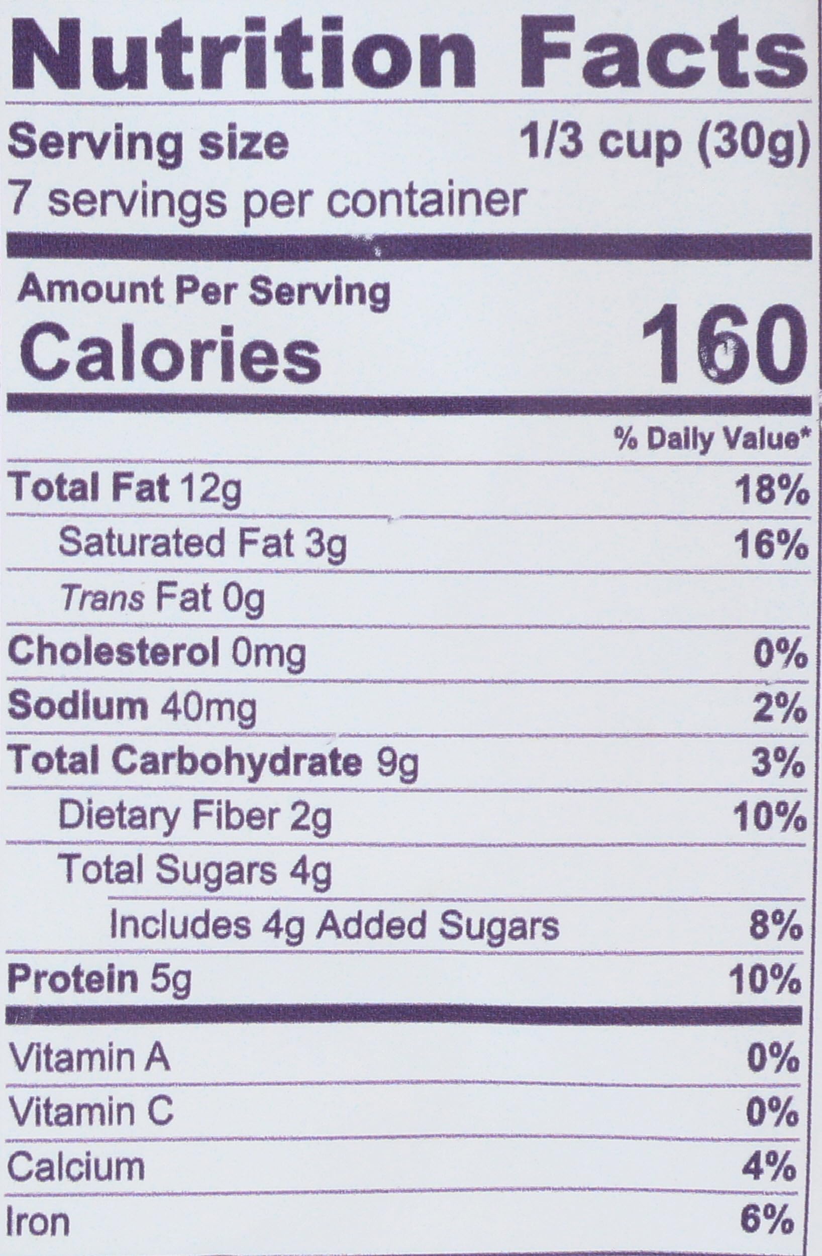 EFFI FOODS Organic Probiotic Chickpea Granola, 7 OZ