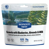 Backpacker's Pantry Granola with Blueberries Almonds & Milk - Freeze Dried Backpacking & Camping Food - Emergency Food - 16 Grams of Protein