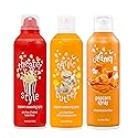 Winona Pure Popcorn Spray, Butter Garlic & Caramel, Seasoning for Snacks & Meals, 5 oz, 3 Pack
