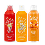 Winona Pure Popcorn Spray, Butter Garlic & Caramel, Seasoning for Snacks & Meals, 5 oz, 3 Pack