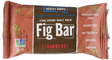 Nature's Bakery Whole Wheat Fig Bar, Strawberry, 6 Count (Pack of 12)