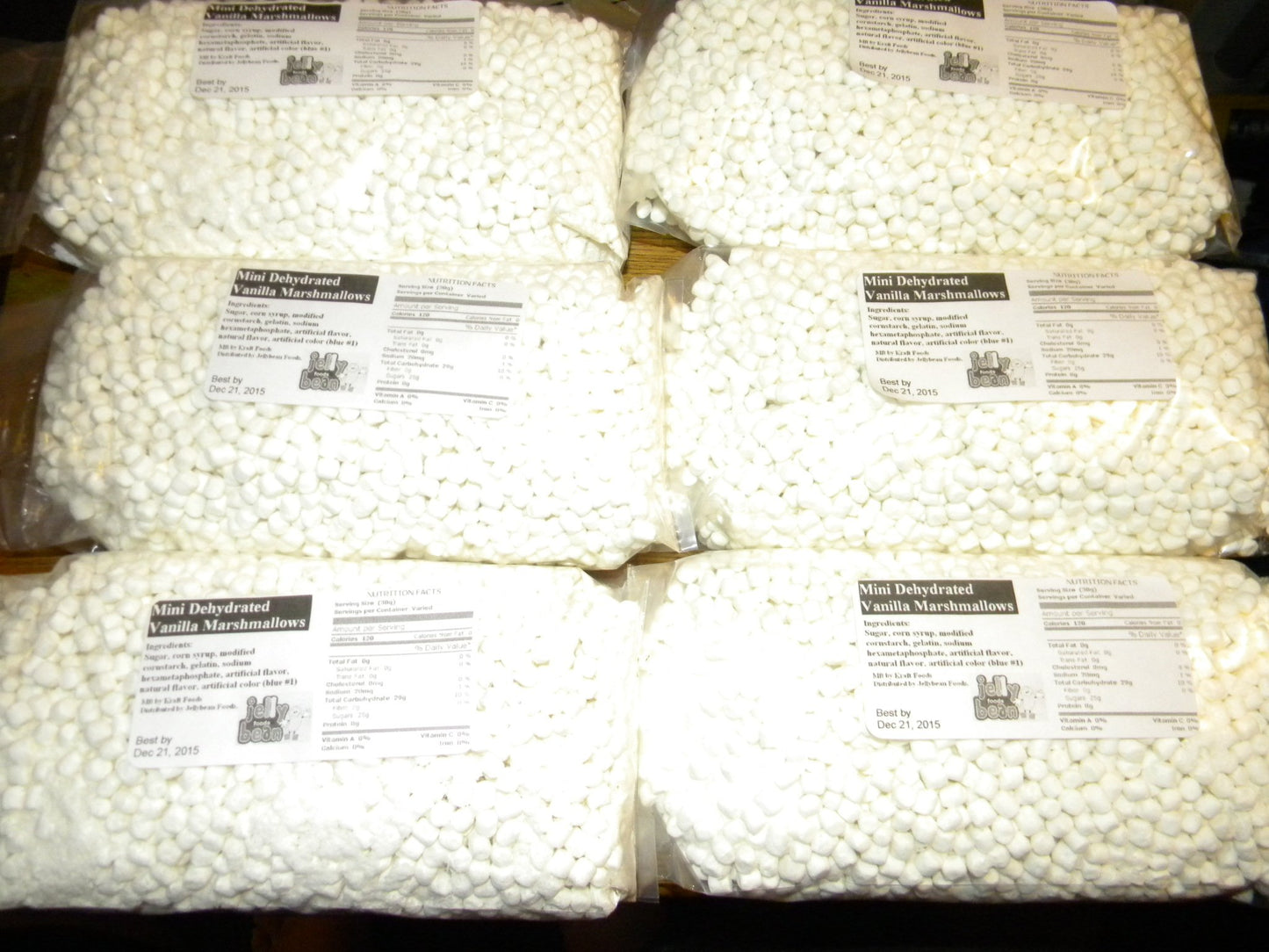Mini Dehydrated Vanilla Bit Marshmallows- 12 oz (Hot Cocoa Marshmallows)