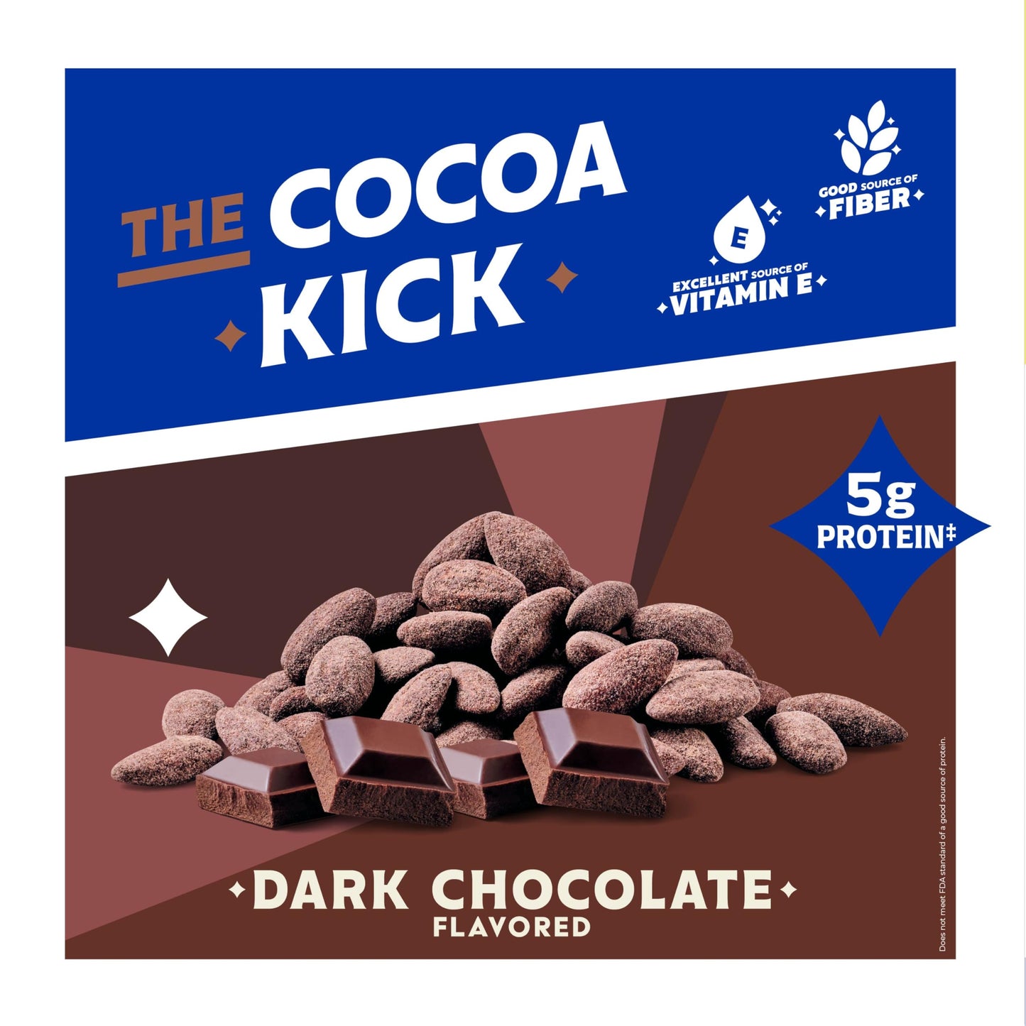 Blue Diamond Almonds, Oven Roasted Dark Chocolate Flavored Snack Nuts, Plant-Based Protein and Fiber, Perfect for Events, Holidays, Parties