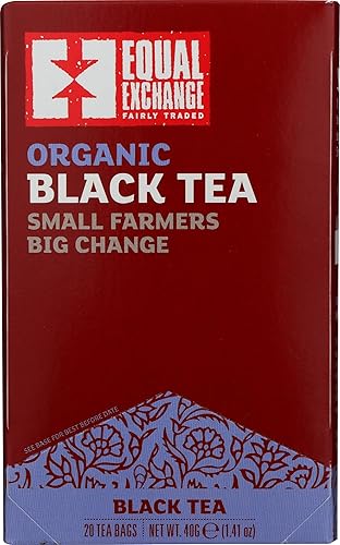 Equal Exchange Organic Black Tea, 20 Tea Black