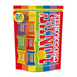 Tony’s Chocolonely Assorted Chocolate Candy Pieces, Belgian Milk & Dark Chocolate, Caramel Sea Salt, Almond Sea Salt, Honey Almond Nougat, Pretzel