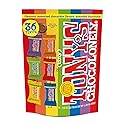 Tony’s Chocolonely Assorted Chocolate Candy Pieces, Belgian Milk & Dark Chocolate, Caramel Sea Salt, Almond Sea Salt, Honey Almond Nougat, Pretzel