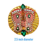 LOVENSPIRE Personalized Diwali Gifts Hamper Acrylic Rangoli Laxmi Feet Gift Box Indian Diwali Gift Boxes Deepawali Hamper Basket for Employees Home