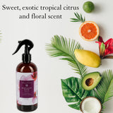 Abbey & Sullivan Linen Spray, Hawaiian Rain, Fabric Freshener and Fragrance Room Spray, Pack of 2, 16 oz