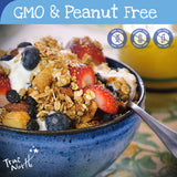 True North Granola - Granola Blues with Dried Blueberries, Almonds and Cashews, All Natural and Non-GMO, Bulk Bag, 25 lb.