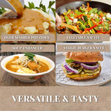 Roads End Organics Delicious Golden Organic Gravy Mix - Vegetarian Gravy Mix Packets, Vegetarian Gravy Powder, Vegan Gravy Packets - 1 Oz (Pack of 12)