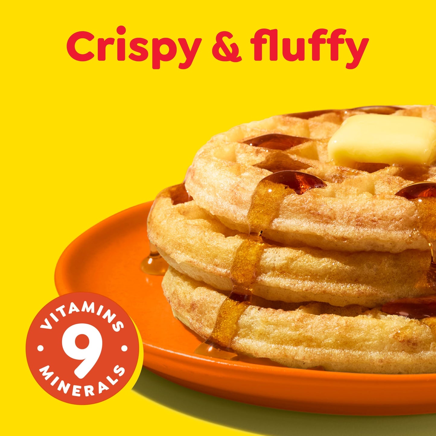Eggo Homestyle Waffles, Breakfast Food, Frozen Breakfast, 24 Waffles (Frozen)