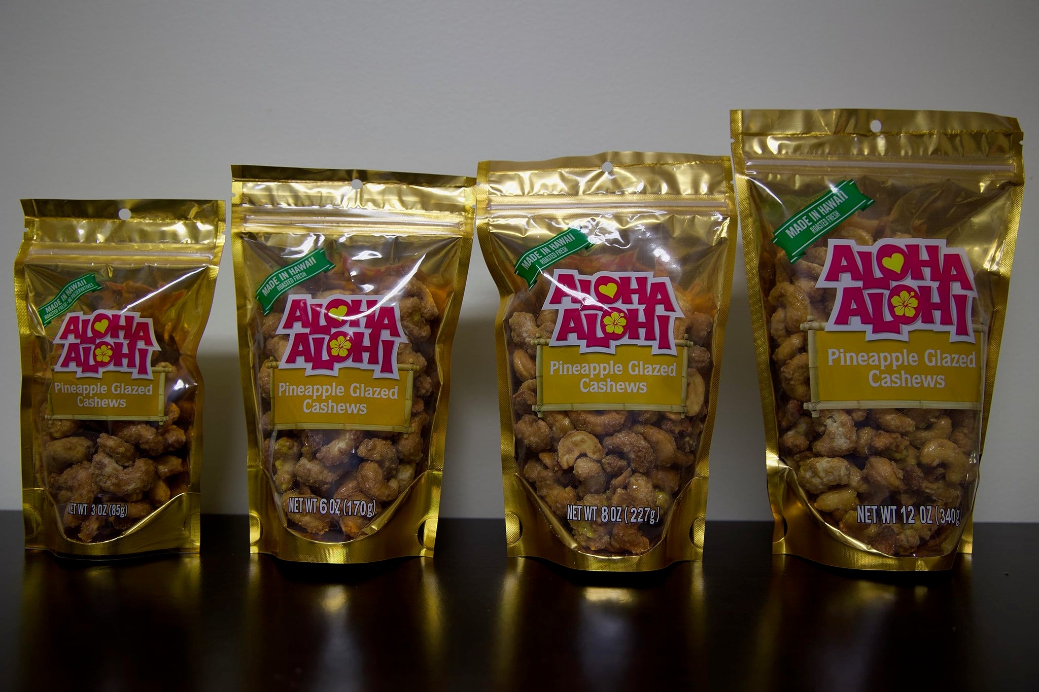 Aloha Alohi's Pineapple Glazed Cashews