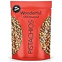 Wonderful Pistachios No Shells, Chili Roasted Nuts, 22 Ounce Resealable Bag, Protein Snacks, Gluten Free, Healthy Snack, Vegan Snacks