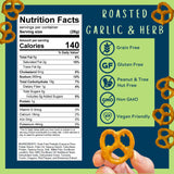 Savor By Susie Garlic & Herb Grain Free Pretzels, 5 OZ