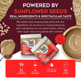 88 Acres Organic Sunflower Seed Butter, 14 oz Jar, 2 Pack, Butter Spread with 5g Plant-Based Protein, Gluten Free, Nut Free, Vegan, Non-GMO