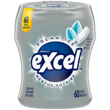 Excel Sugar-Free Gum, Polar Ice, 60pc Bottle, 6ct {Imported from Canada}