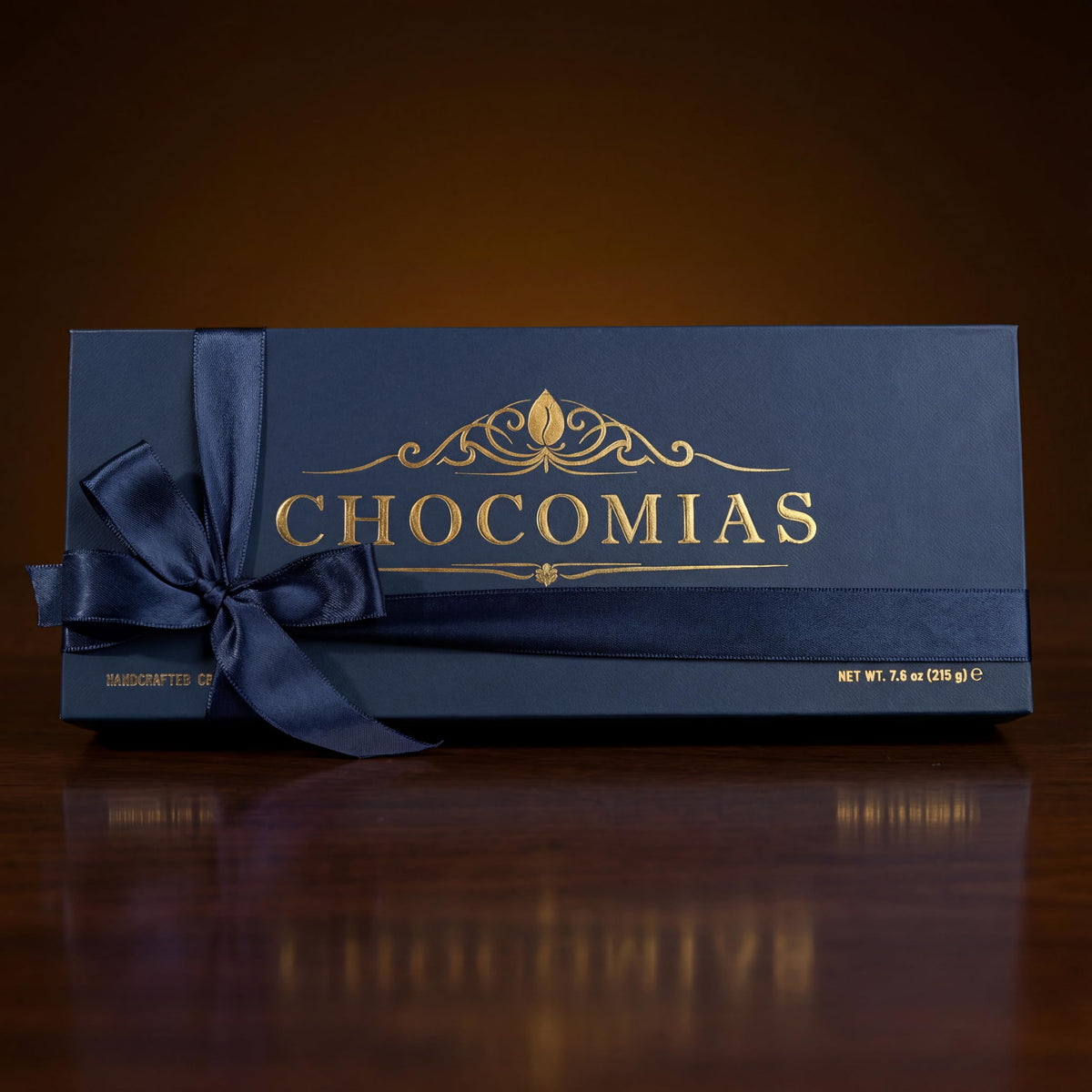 ASSORTED HANDCRAFTED CHOCOLATE BONBONS 18 pieces with 6 flavors - Premium Gift Box Included