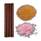 Bearded Butchers Hot Flavor Snack Sticks DIY Kit - Make Delicious Spicy Habanero Snack Sticks at Home - Includes Bearded Butcher Hot Seasoning, 17mm