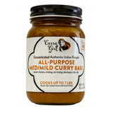 Curry Girl All-Purpose Curry Marinating Sauce, Medium/Mild, 16 oz - Indian Simmer & Marinade Base, Vegan, Gluten?Free, All?Natural, Versatile for Meat
