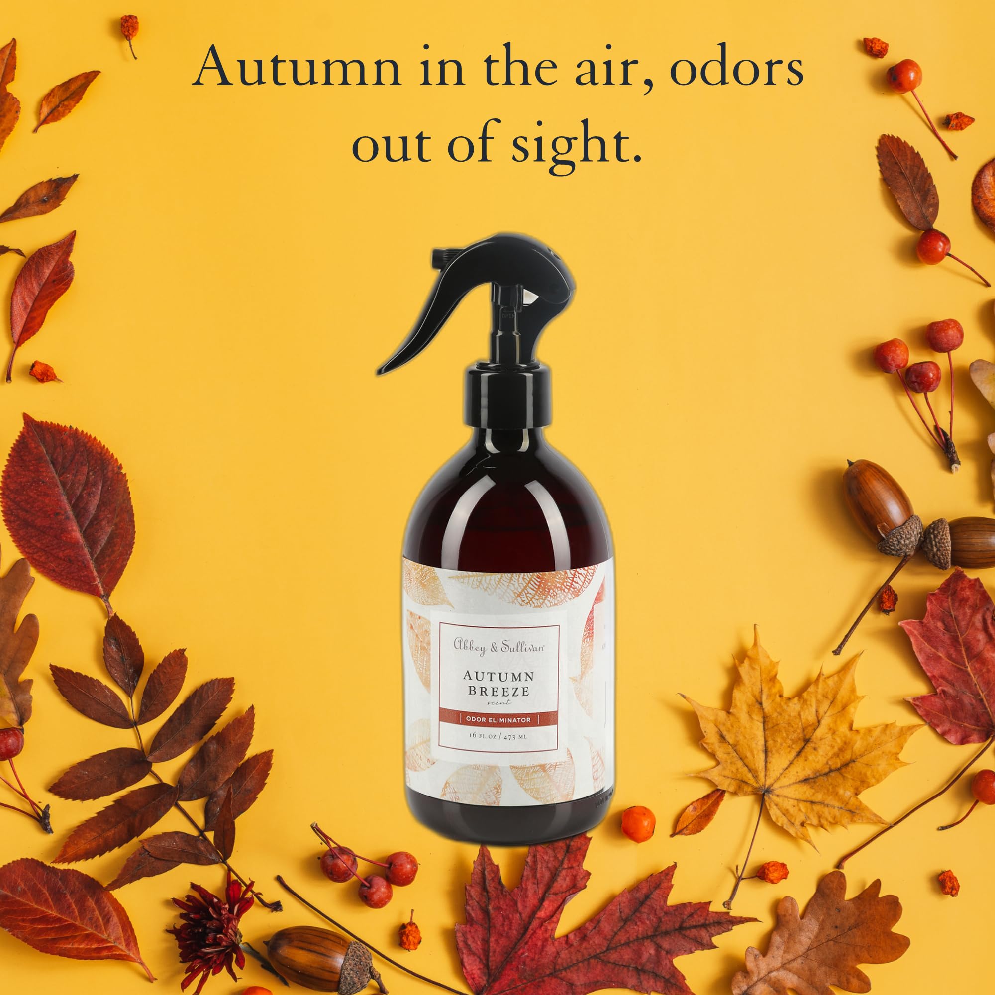 Abbey & Sullivan Odor Eliminator, Autumn Breeze, 16 oz