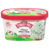 Turkey Hill, Choco Mint Chip Ice Cream, 46 Fl Oz