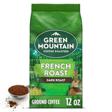 Green Mountain Coffee Roasters, French Roast, Ground Coffee, Dark Roast, Bagged 12oz.