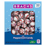Brach's Soft Peppermint Candy, Individually Wrapped Pieces, Carton, 28.2 OZ