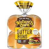Nature's Own Butter Buns Hamburger Buns, Non-GMO Hamburger Buns, 8 Count
