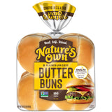 Nature's Own Butter Buns Hamburger Buns, Non-GMO Hamburger Buns, 8 Count