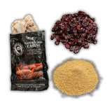 Bearded Butchers Pumpkin Cranberry Bratwurst DIY Kit - Sweet & Savory Fall Flavors - Pumpkin Spice, Dried Cranberries & 32mm-35mm Natural Hog Casings