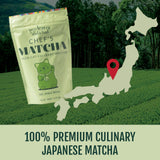 Two Leaves and a Bud Chef's Matcha Green Tea, 100% Japanese Culinary Matcha Powder, 1 Resealable Bag, 57g (2 oz)