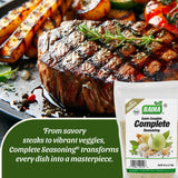 Badia Complete Seasoning, Sazon Completa, 40 Oz Resealable Zipper Bag - All-Purpose Spice Blend of Garlic, Onion, Salt, Pepper, Herbs & Spices