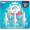 Glade PlugIns Refills Air Freshener, Scented and Essential Oils for Home and Bathroom, Aqua Waves, 3.35 Fl Oz, 5 Count